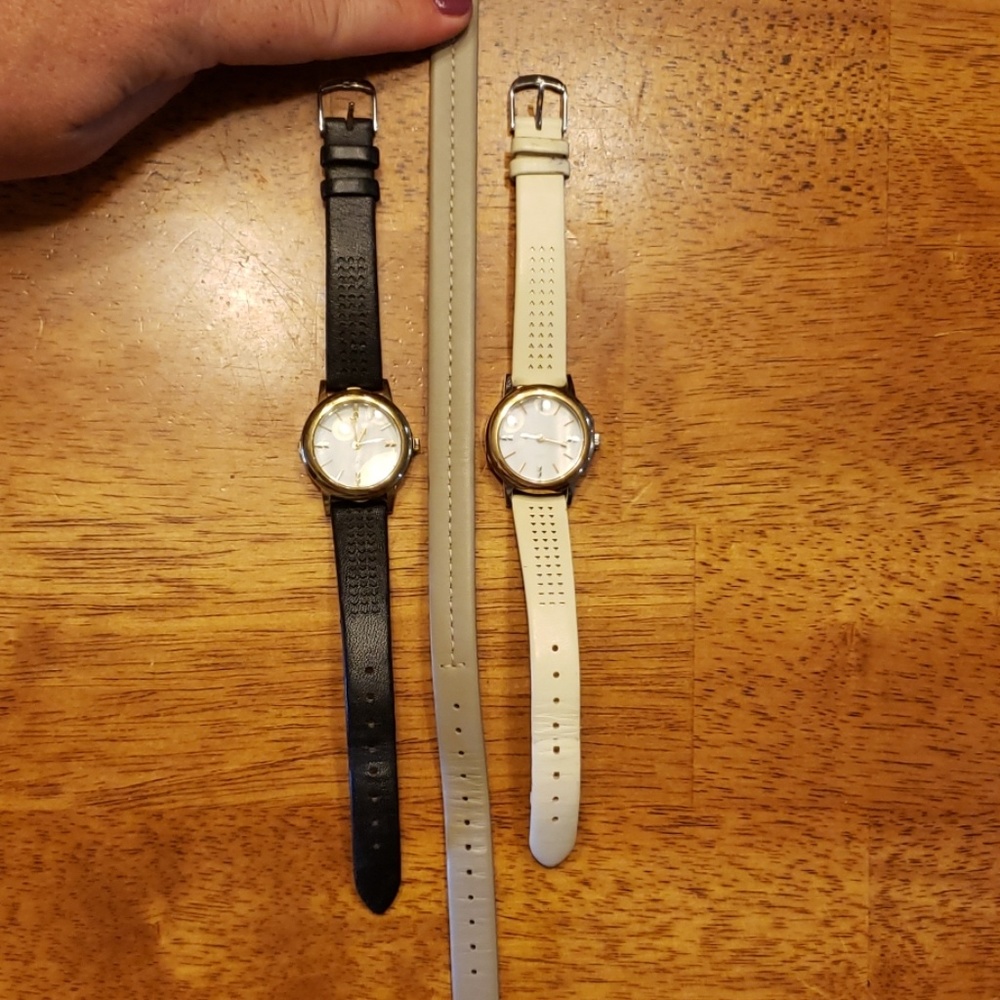 2 Stella & Dot watches with extra double band